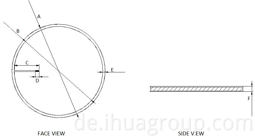 Customisierte hochwertige Spannung Toroid Luftkerninduktionsspulenleistung für elektronische Geräte